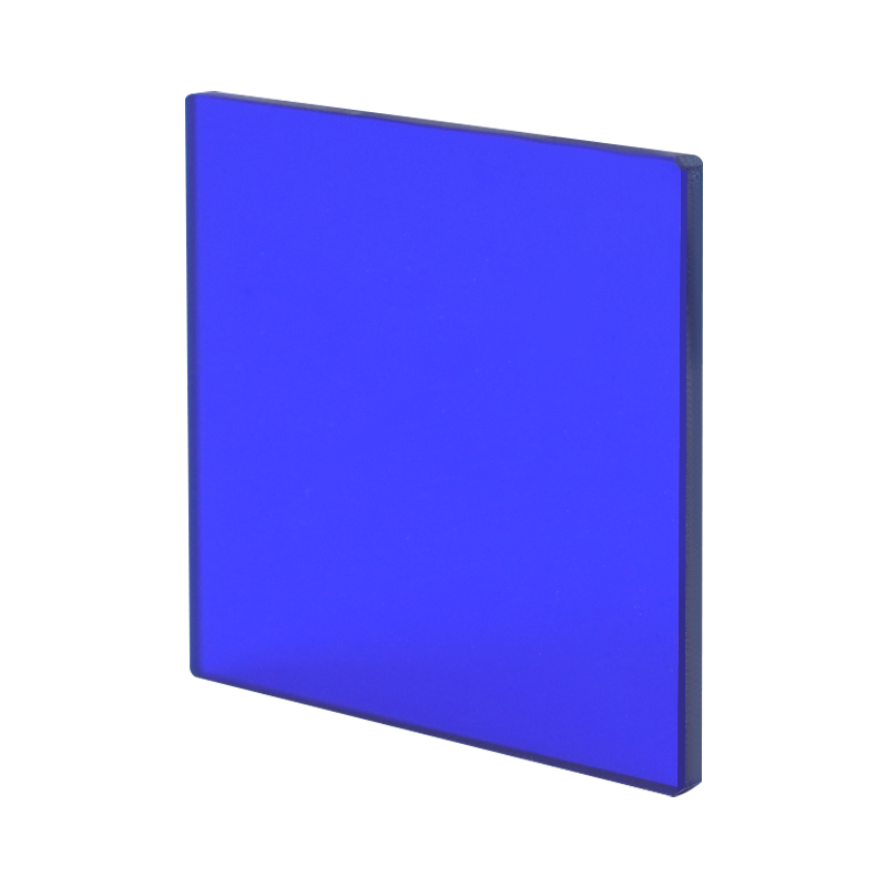 Cyan-Blue selectivam absorptionem vitream Filtra